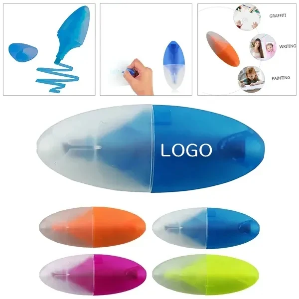 Colorful Mini Highlighter Pen with Bright Marker 1