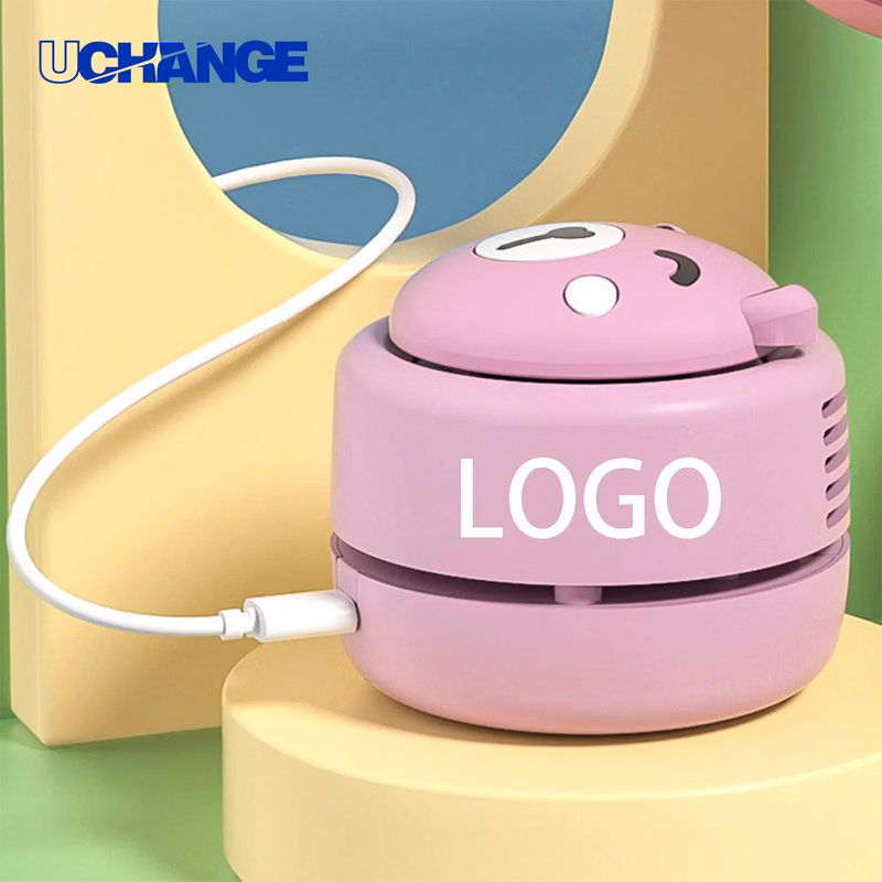 Cartoon USB Charging Silent Fan Desk Cooling Gadget