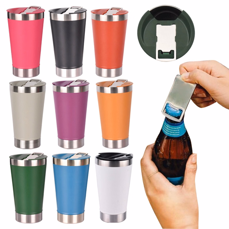 20 Oz. Stainless Steel Insulated Tumbler with Bottle Opener