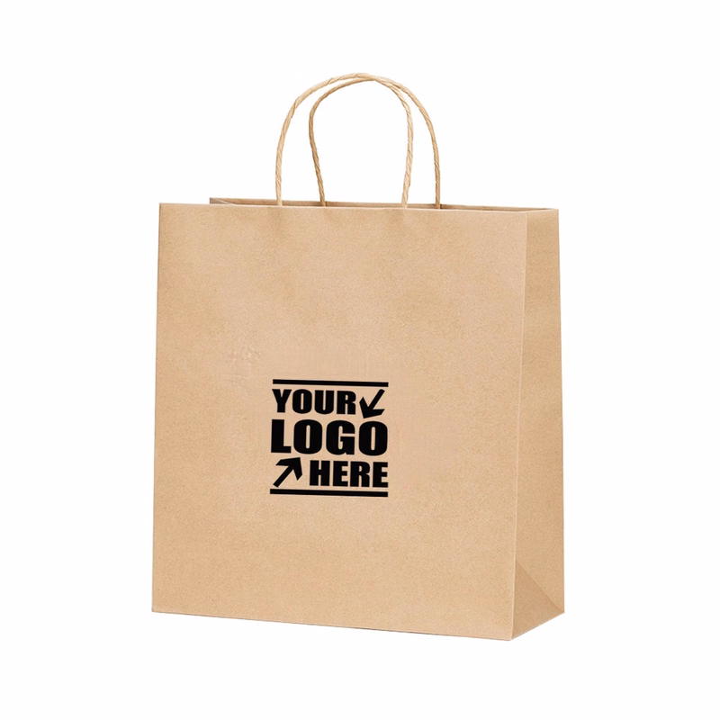 Kraft Paper Bags With Handles Bulk