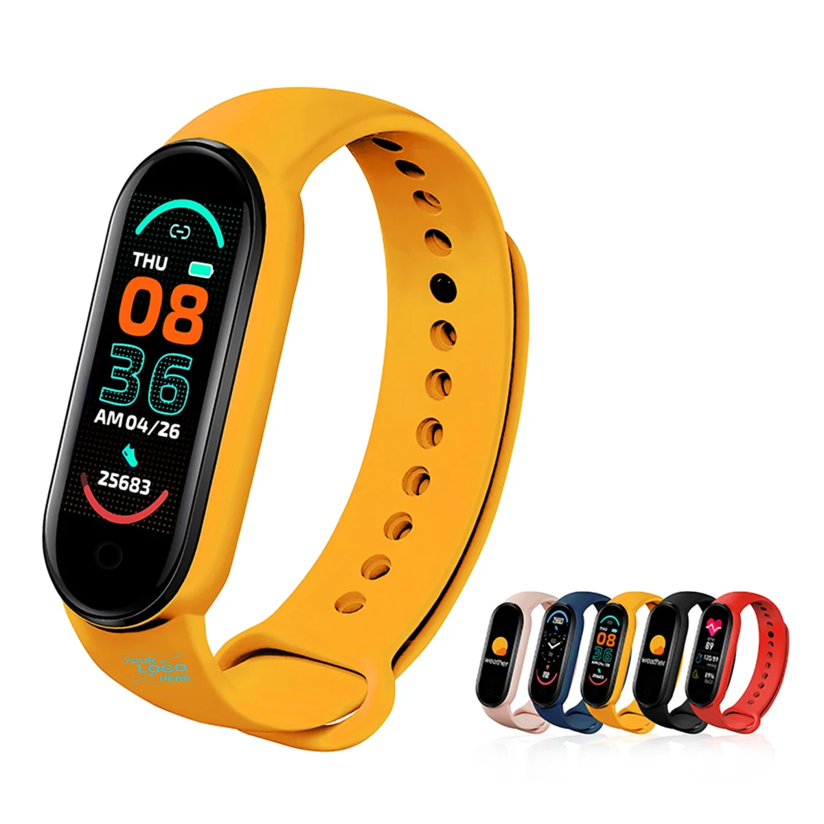 M6 Smart Fitness Tracker & Watch 1