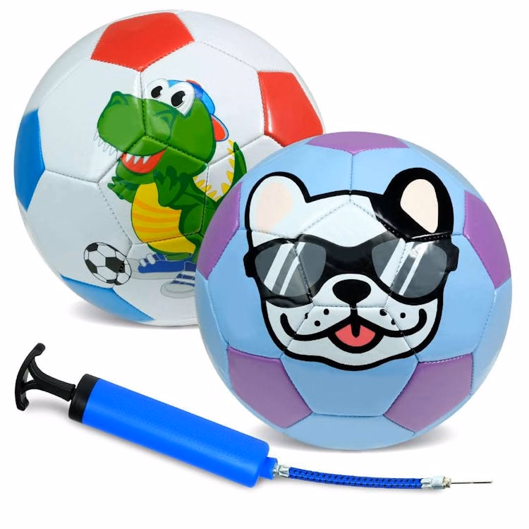Soccer Balls - Assorted Colors and Animals Size 3