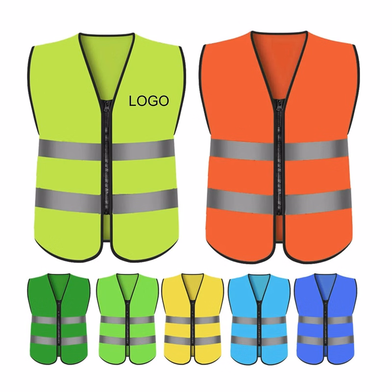 MOQ 50 High Visibility Reflective Safety Vest