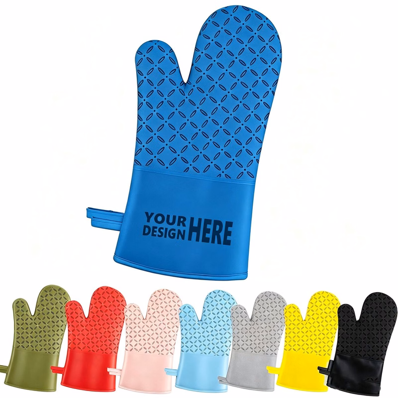 Non Slip Heat Resistant Oven Mitt For Household Kitchen Use