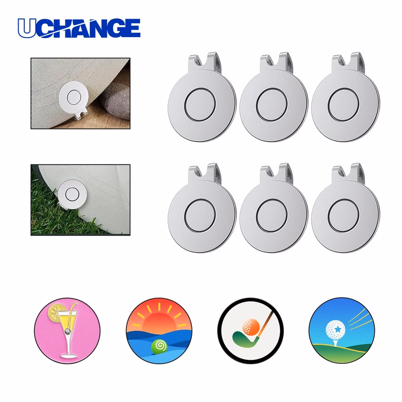 Magnetic Golf Hat Clip Accessory