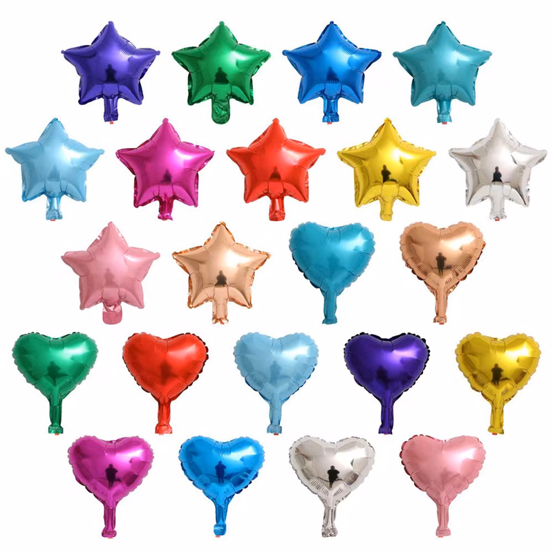 18" Star-Shaped Mylar Balloon Aluminum Film