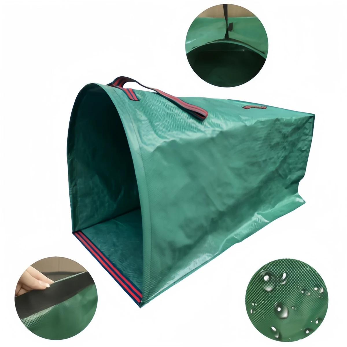 150L Heavy Duty Garden Garbage Bag W/ 2 Handles 1