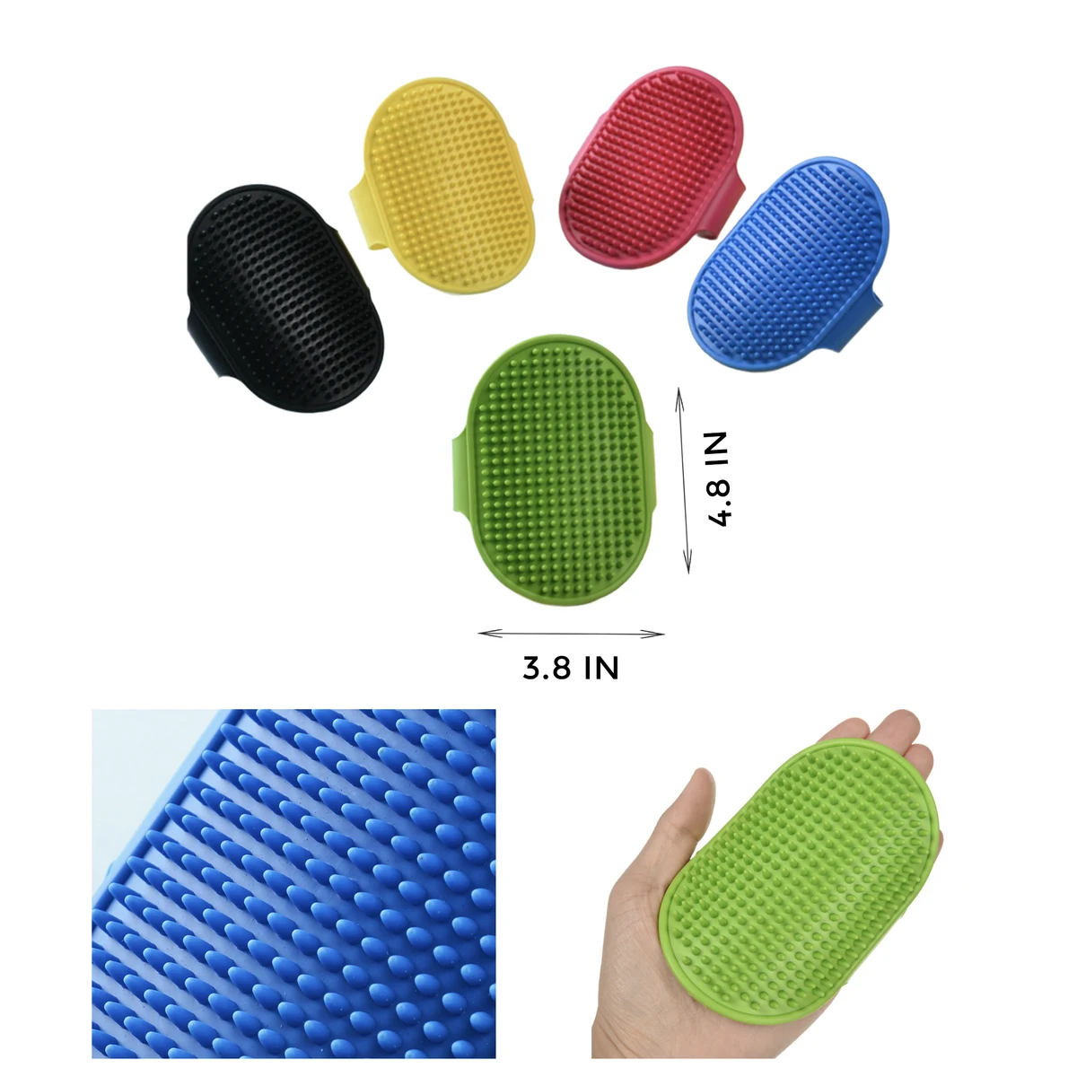 MOQ 10 PCS Versatile Pet Bath Brush 1