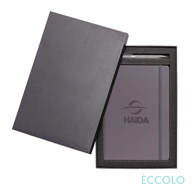 Eccolo® Techno Journal/Clicker Pen Gift Set - (M)