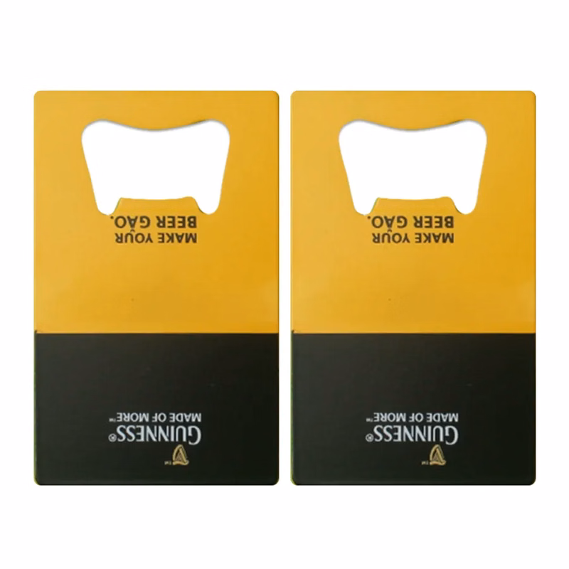 Two-Tone Card Bottle Opener