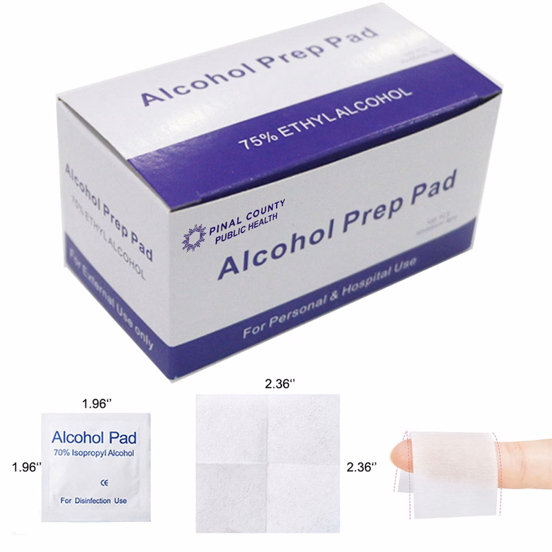 100pcs 75% Alcohol pads