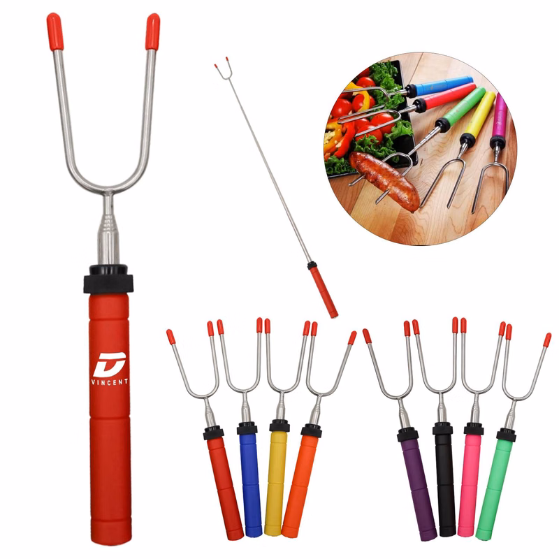 Telescopic Barbecue Roasting Stick