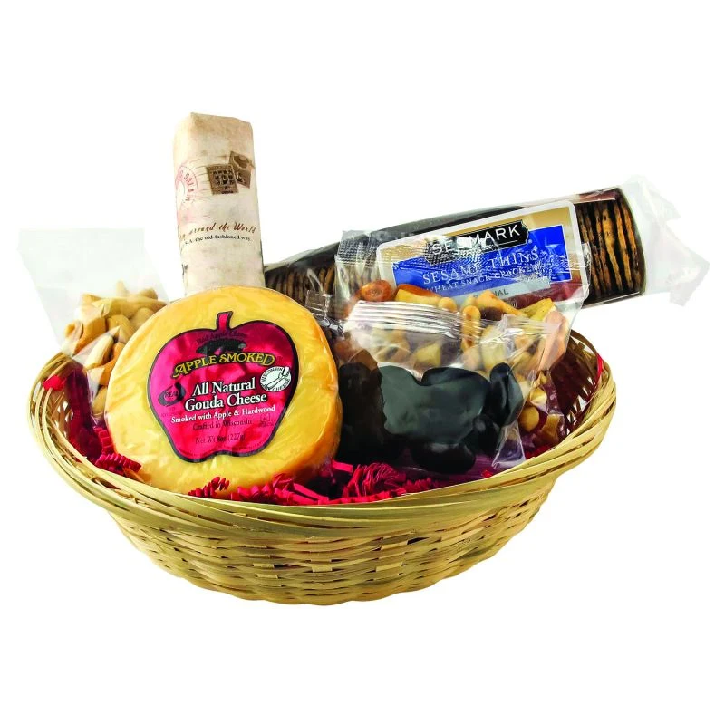 Cheese & Cracker Gift Basket 1