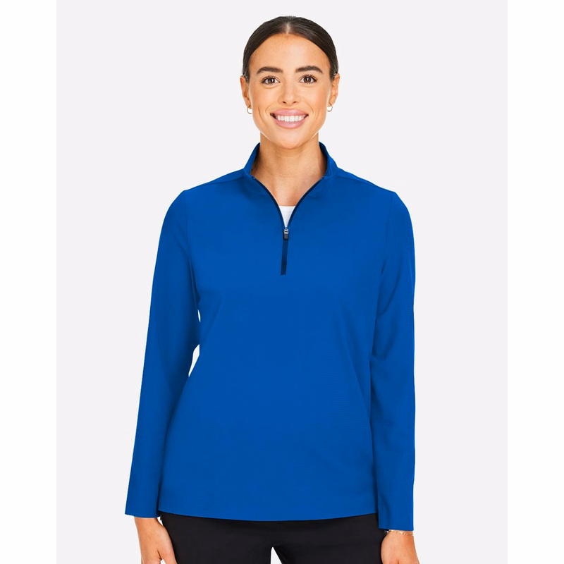 Women's CrownLux Performance® Windsor Welded Quarter-Zip Pullover - DG410W