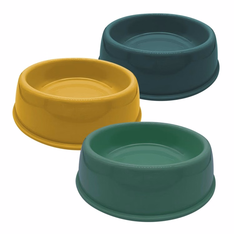 Pet Bowls - Assorted Medium 7.25"