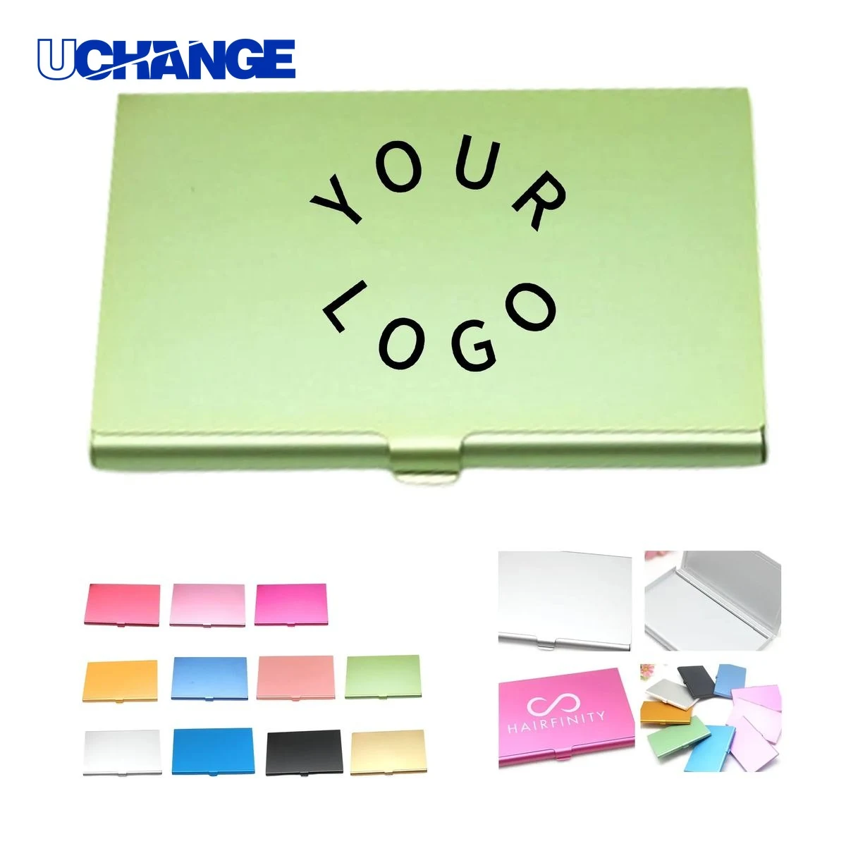 Aluminum Business Card Case Durable 1