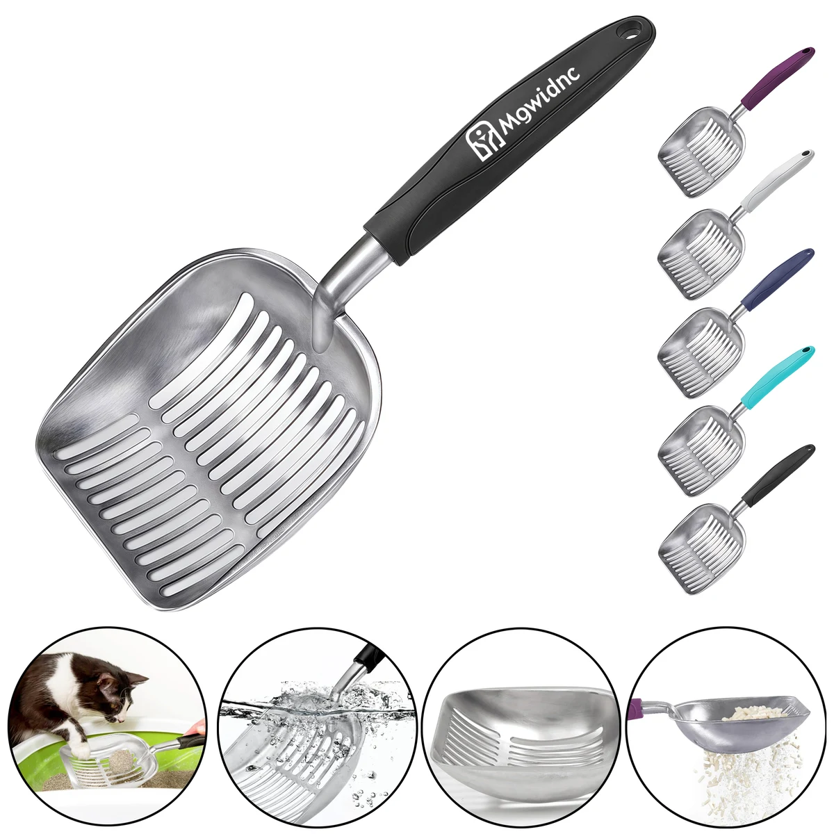 Aluminum Cat Litter Scoop - Large 1