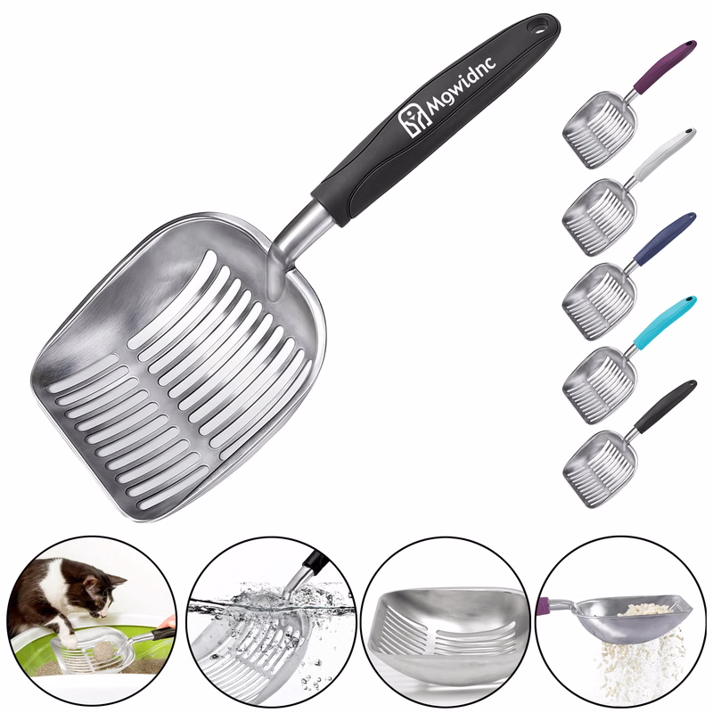 Aluminum Cat Litter Scoop - Large