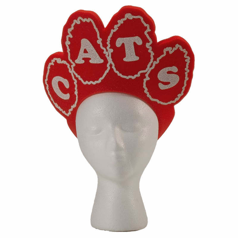 12" Foam Paw Visor
