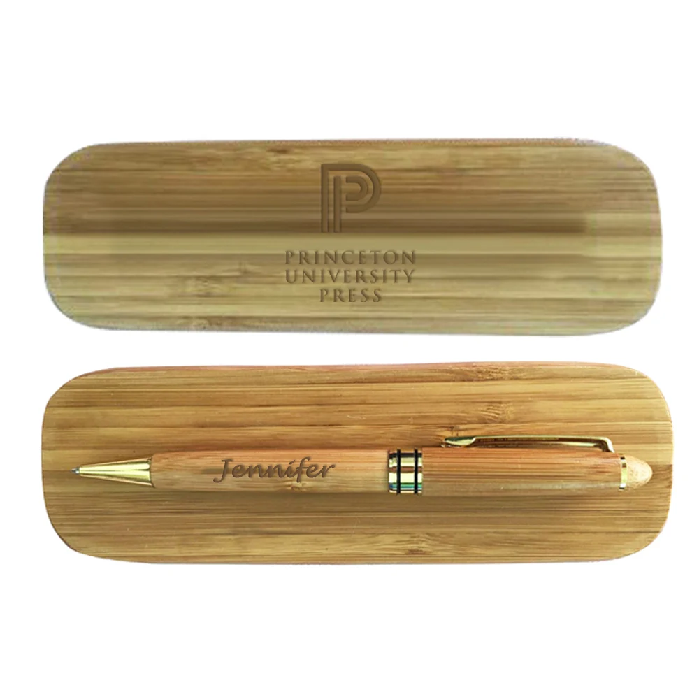 Executive Wooden Pen Gift Set With Case - Twist Action 1
