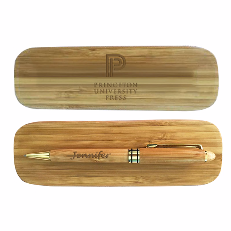 Executive Wooden Pen Gift Set With Case - Twist Action