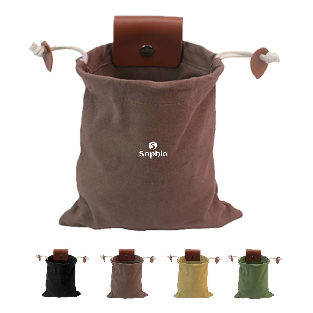 Foldable Canvas Craft Waist Bag 1
