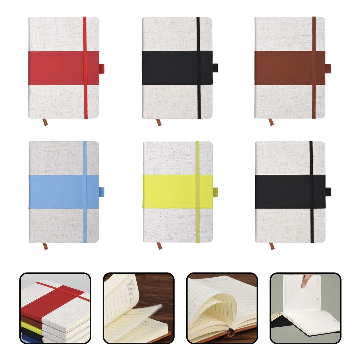 Textured Paper Planning Notebook 1