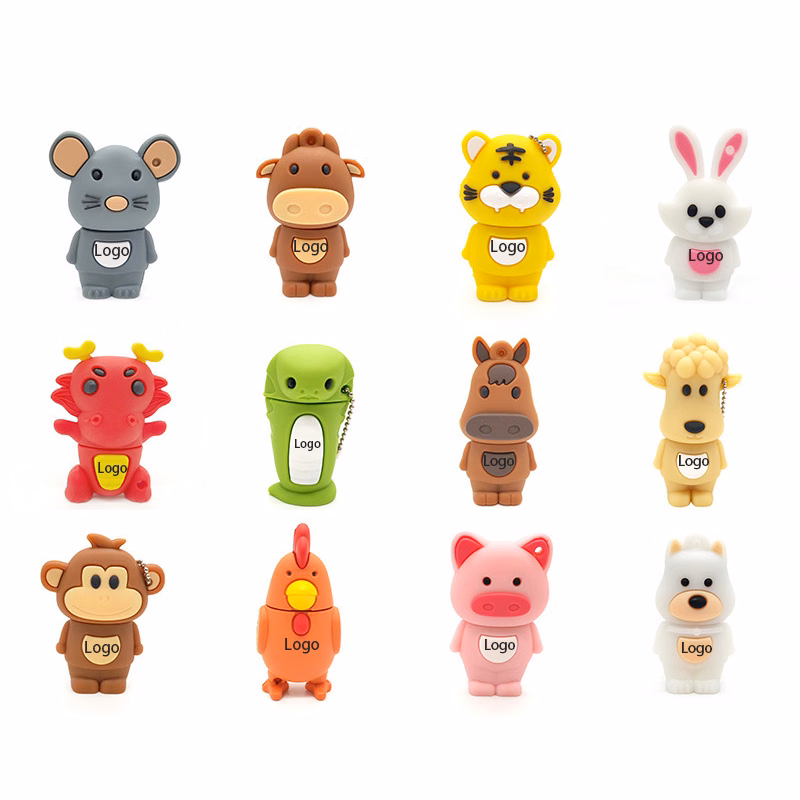 Custom Shape Mini Doll USB Flash Drive