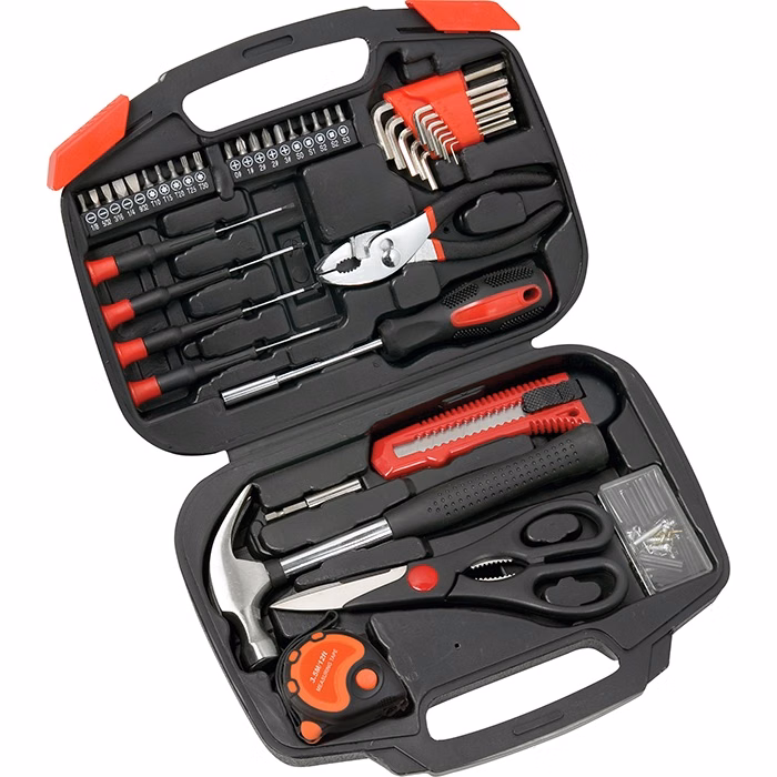 Tool Set with Bi-Fold Carrying Case