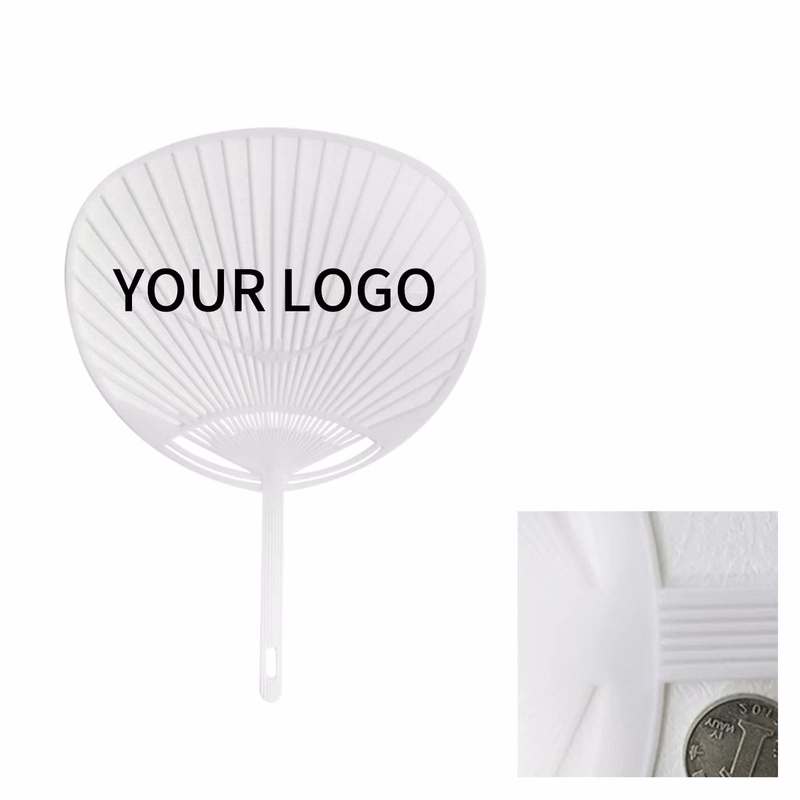 7x11 Inch Hand Fan with Sturdy Plastic Frame