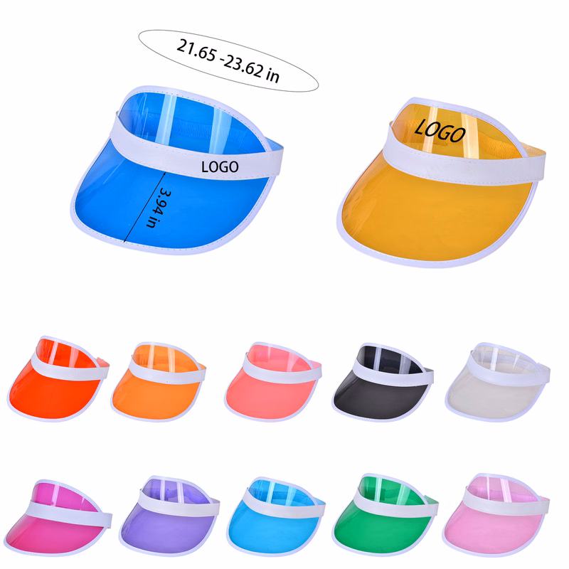 UV Protection PVC Visor Cap