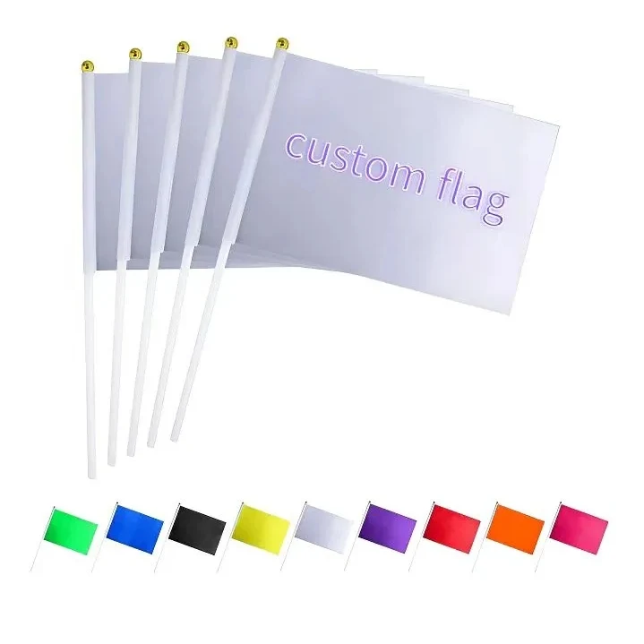 Hand Held Small Mini Flags 1