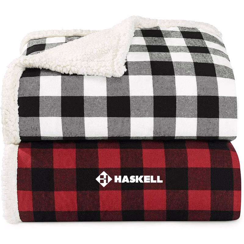 Sherpa Flannel Blanket