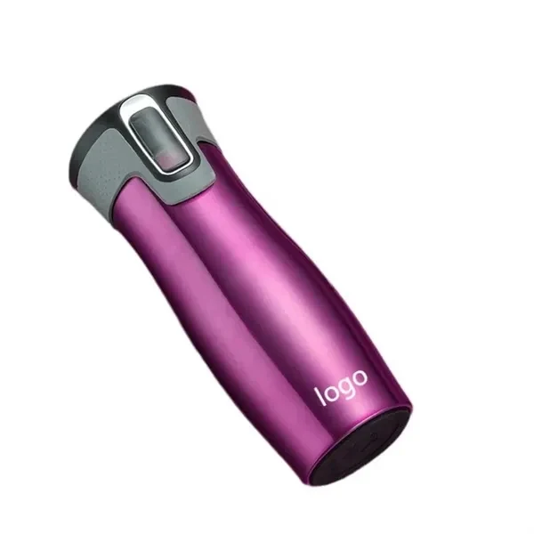 Vacuum-Insulated Travel Mug with Spill-Proof Lid for Commutes, Fitness and Travel 1