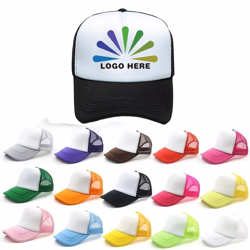 MOQ50 Full Color Mesh Back Foam Trucker Cap