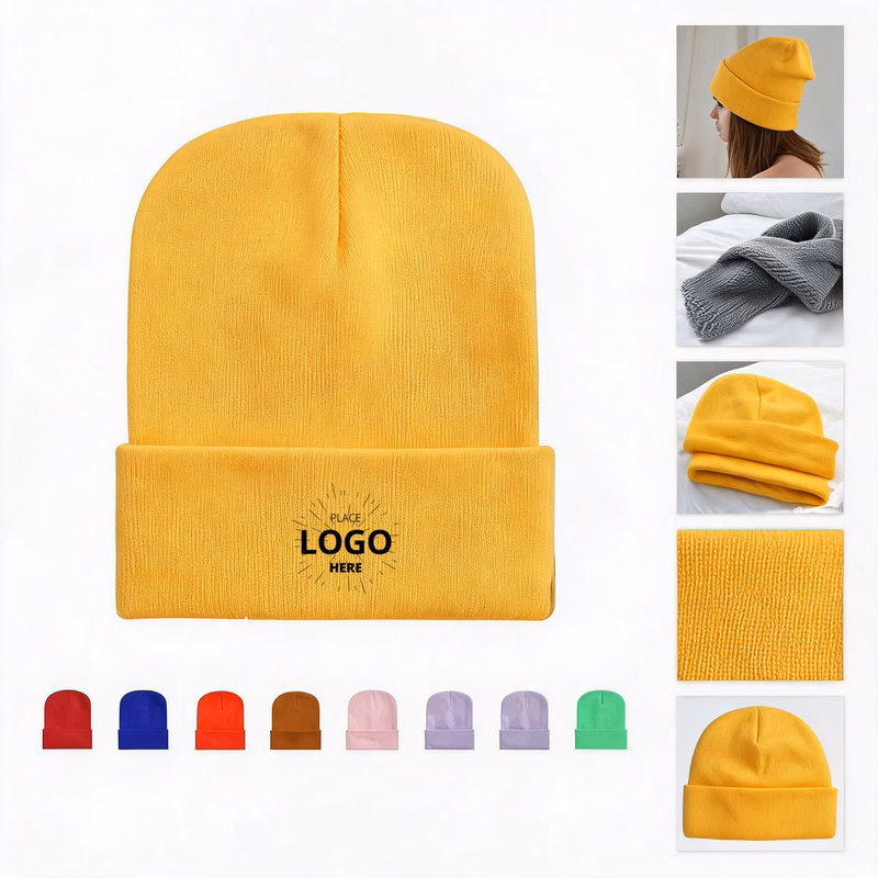 Warm Soft Stretch Winter Beanie Cap