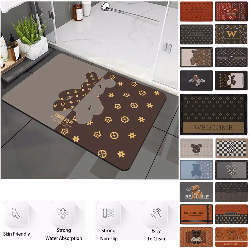 Diatom Mud Bathroom Rug