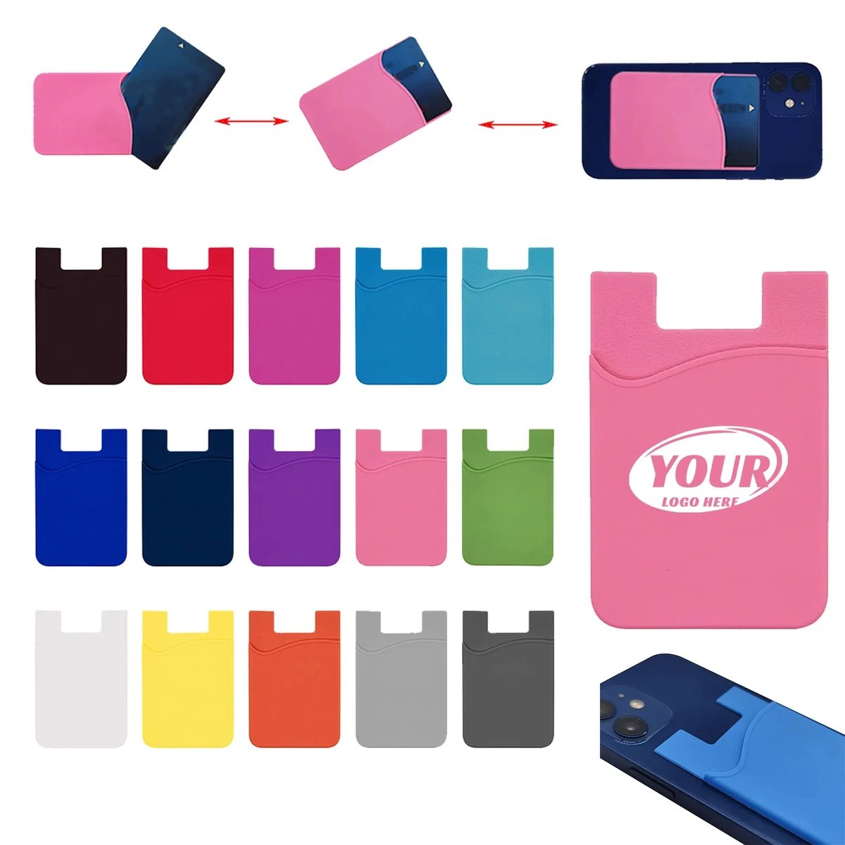 Silicone Smart Phone Wallet 1