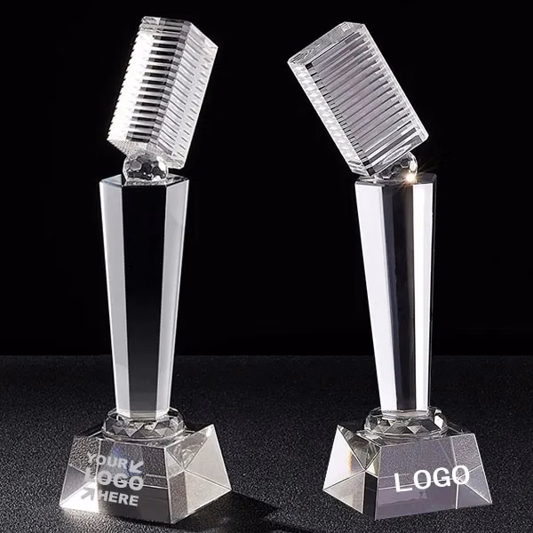 Crystal Microphone Music Trophy Award