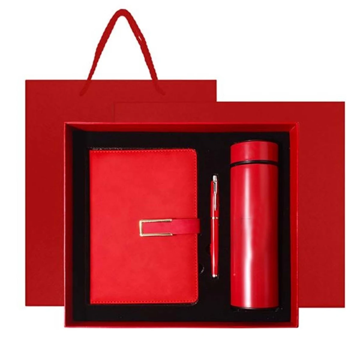 Gifts Set With Water Bottle Notebooks Pen 1