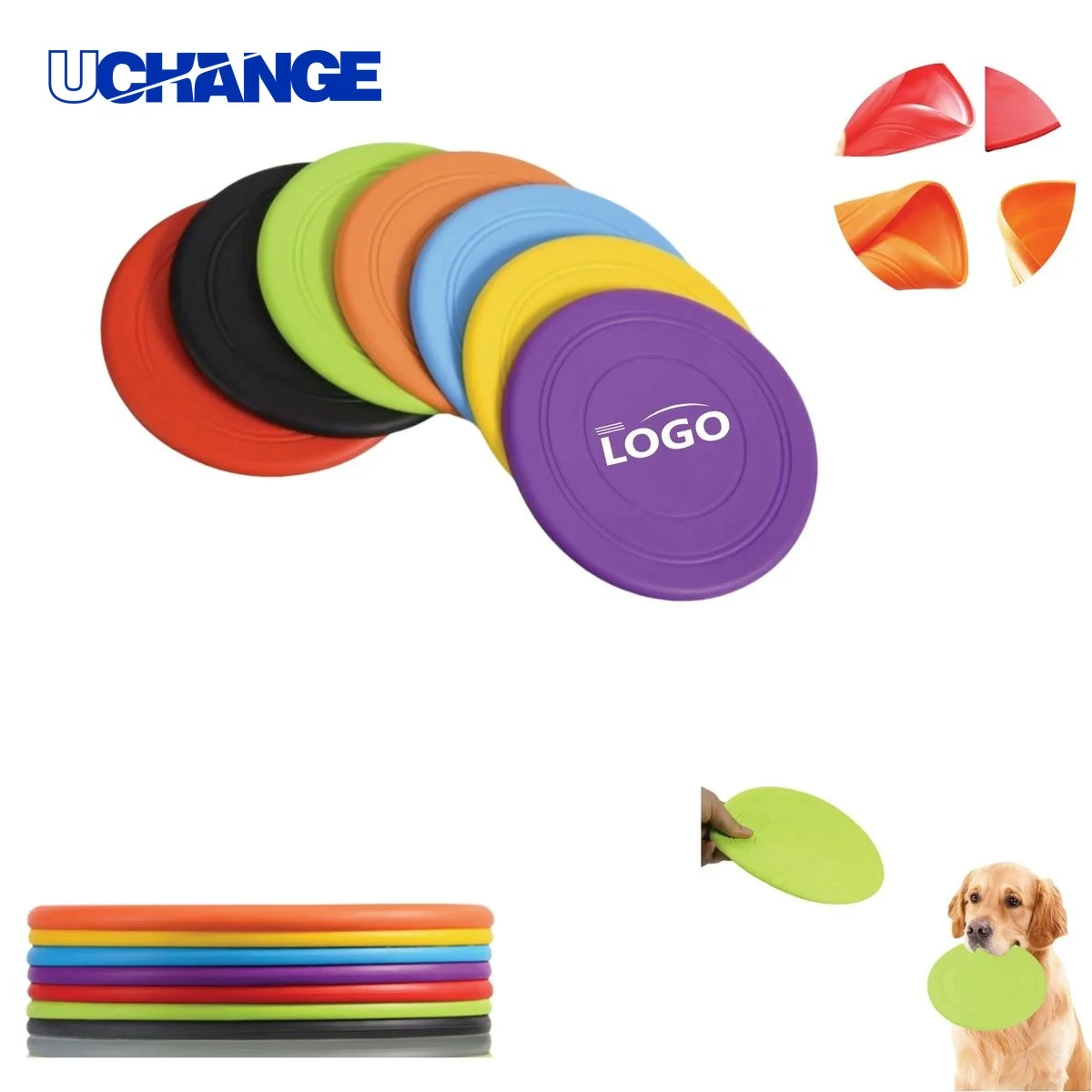 Rubber Pet Flying Toy for Dogs 1