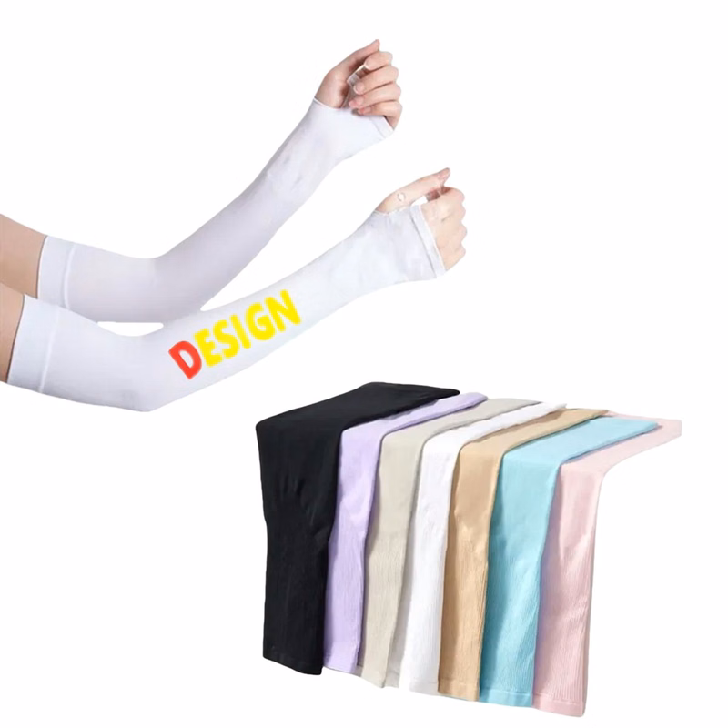 Elastic Sun Protection Cooling Arm Sleeves