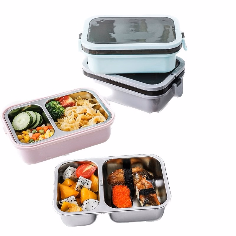 Two-Compartment Lunch Box