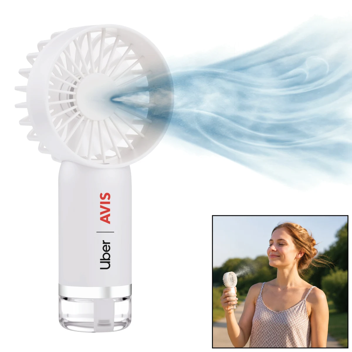 Handheld Rechargeable VaporChill Misting Fan 1