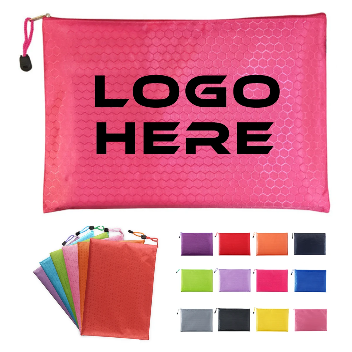 Double Layer A4 File Storage Pouch 1