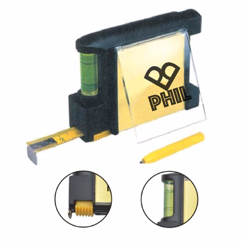 Multi-Function Tape Measure w/ Built-in Level