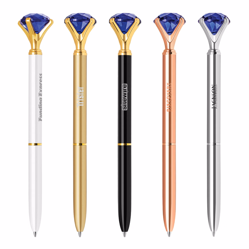 Diamond-III Sapphire Top Pens