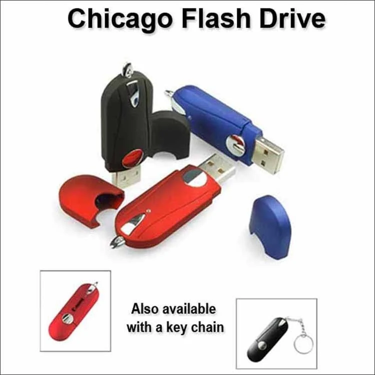 Chicago Flash Drive / USB - 256 MB Memory 1