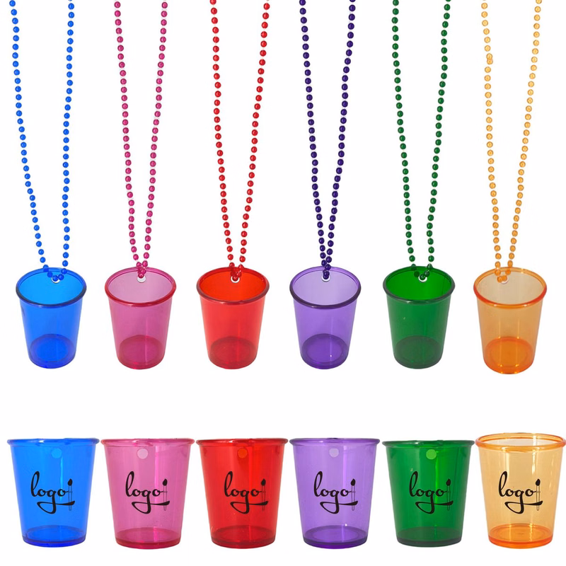 Plastic Shot Necklace Cup