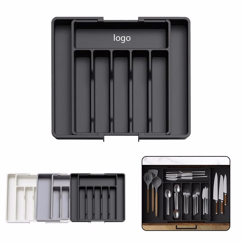 Expandable Kitchen Cutlery Tray